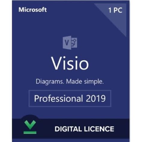 Microsoft Visio 2019 Professional License Key Konga Online Shopping