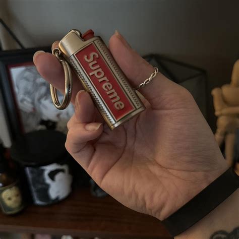 Supreme SS19 Stainless Steel Lighter Case No Depop