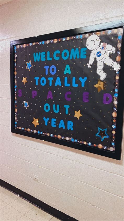 Bulletin Board Space Theme Preschool Space Theme Classroom Outer