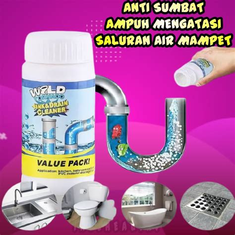 Jual WILD TORNADO Anti Sumbat Pembersih Pipa Toilet Tersumbat Anti