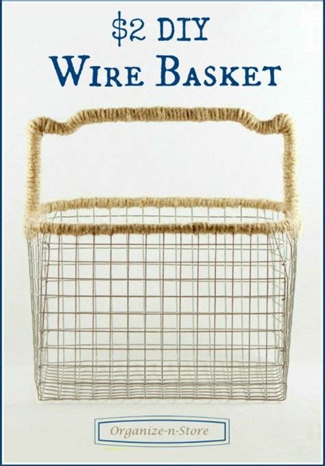 DIY Wire Baskets | Diy wire basket, Wire baskets, Chicken wire crafts