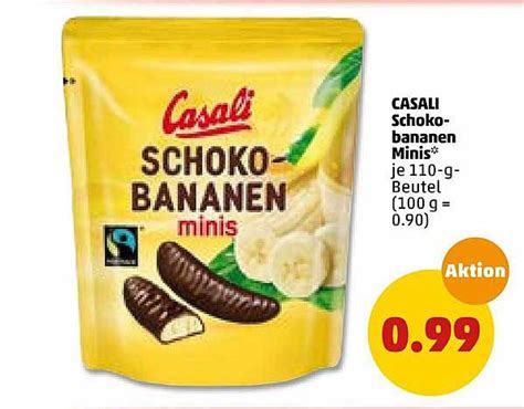 Casali Schokobananen Minis Angebot Bei Penny Prospekte De