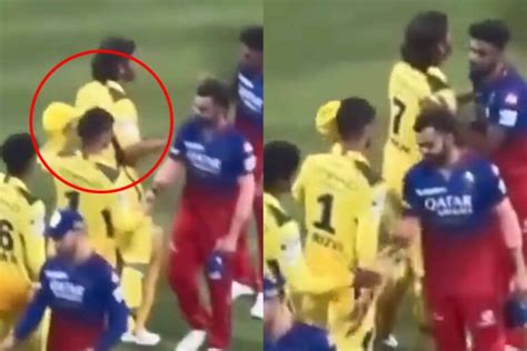 Ipl 2024 [watch] Sameer Rizvis Respectful Gesture Towards Virat Kohli