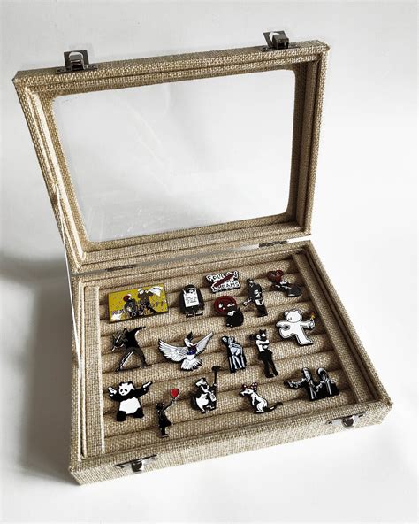 BANKSY Collectors Box The Walled Off Hotel Series 16 Enameled Pin