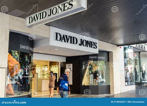 David Jones Store In Bourke Street, Melbourne Editorial Image ...