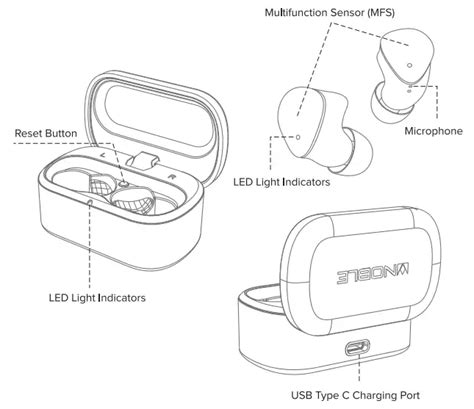 Noble Fokustriump True Wireless Stereo Earphone Instruction Manual