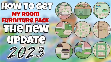 How To Get The New Update In Toca Life World My Room Furniture Pack