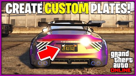 How To Make CUSTOM License Plates In GTA Online NEW CREATOR 2023