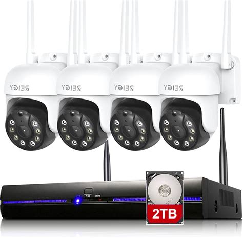 Buy Reigy Mp Wifi Cctv Pt Camera System Preinstalled Tb Hard Drive