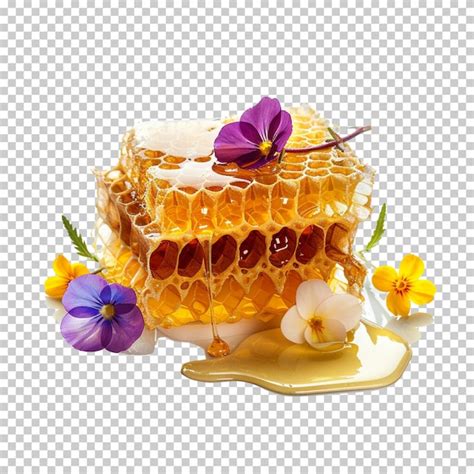 Psd De Panal Abejas Miel Natural Plantillas Psd Gratuitas De