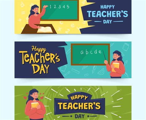 Banners of Teachers Day