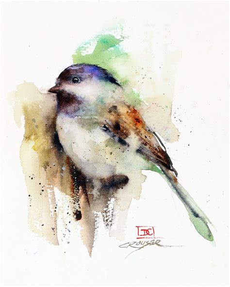 Chester The Art Of Dean Crouser Watercolorarts Bird Watercolor