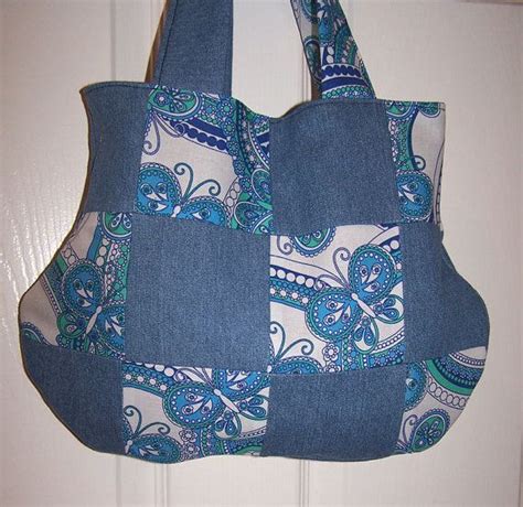 Blue Butterfly Purse By Daisydenims Available At Etsy Handmade Purses