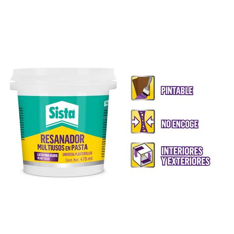 SISTA RESANADOR MULTIUSOS BLANCO 475 ML The Home Depot México