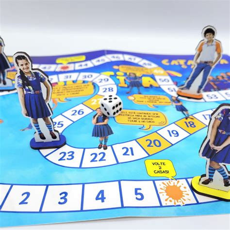 Jogo De Tabuleiro Personalizado Chiquititas Elo7