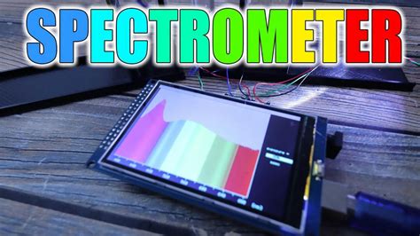 Spectrometer Digital With Arduino Camera An