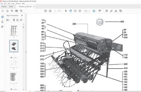 Pottinger Tractor Vitasem A Spare Parts Manual Pdf