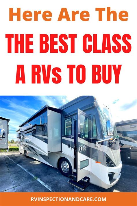 The Best Class A Rvs To Consider Buying Now Artofit