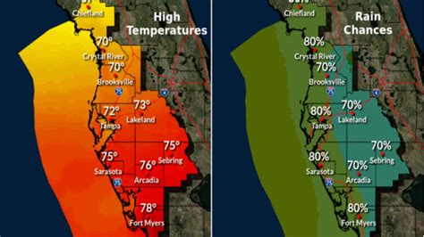 Showers Likely Throughout Tuesday Before Temperatures Plunge For Christmas Weekend