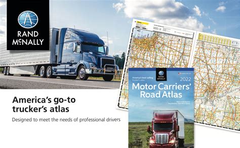 Rand Mcnally Large Scale Motor Carriers Road Atlas Rand Mcnally