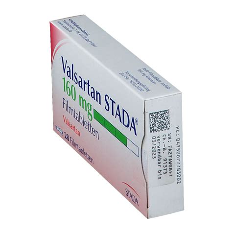 Valsartan Stada Mg St Mit Dem E Rezept Kaufen Shop Apotheke