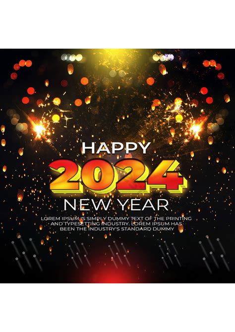 Happy New Year 3d Text Effect And Background Psd Psd Free Download