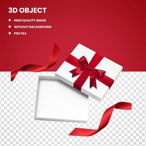 Premium PSD | Gift wrapping Box