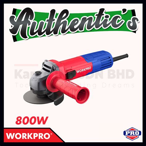 Workpro Wp472000 Profession 800w Angle Grinding 100mm Shopee Malaysia