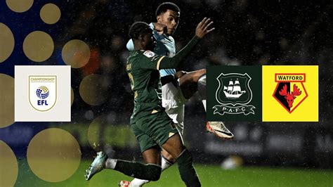 Highlights Plymouth Argyle Vs Watford Efl Championship 2023 24