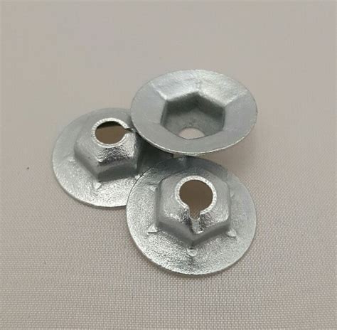 ¼-20 Zinc Washer Nut – IWT – International Welding Technologies