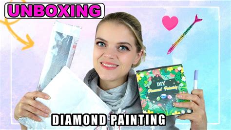 DIAMOND PAINTING HAUL ONEDAYSAVING UNBOXING YouTube