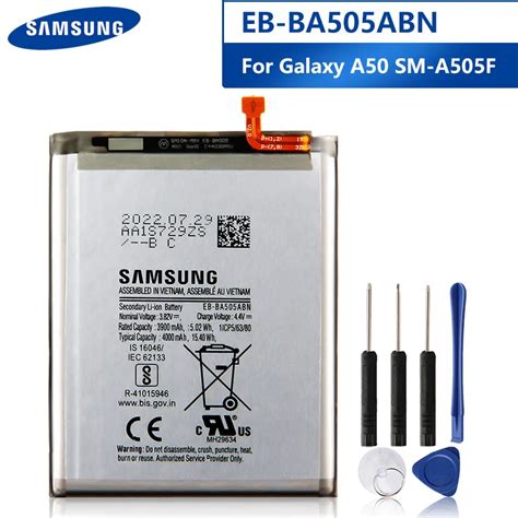 Original Replacement Phone Battery EB BA505ABU For Samsung Galaxy A20