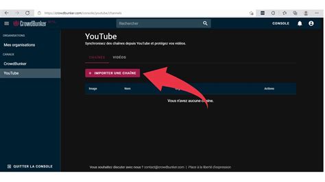 Comment Synchroniser Une Chaîne Youtube Crowdbunker Help Center