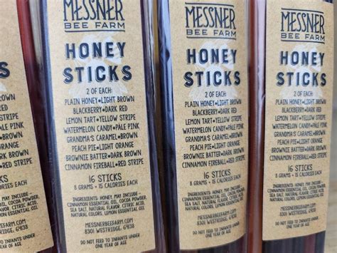 Honey Sticks Variety Pack Etsy