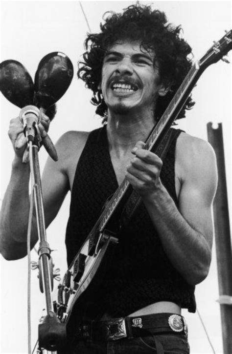 Carlos Santana At Woodstock Augustus 1969 Woodstock Music Woodstock