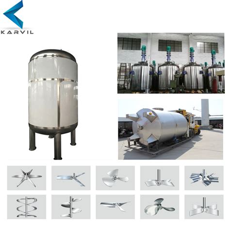 Stainless Steel 50l 10000l Continuous Stirred Tank Reactor Industrial Batch Reactor China