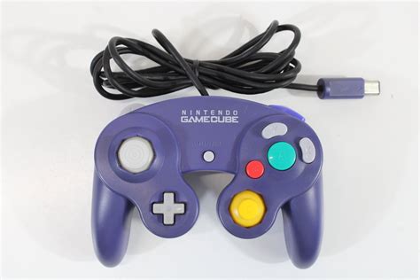 Official Nintendo Gamecube Controller Indigo Purple Discolored GC (B ...