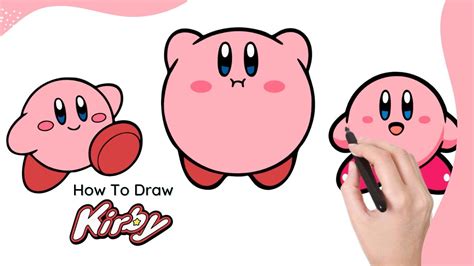 How To Draw Kirby Kirby Drawing Easy Youtube