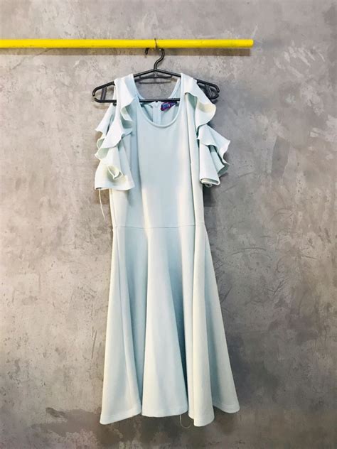 Light Blue Dress, Women's Fashion, Dresses & Sets, Dresses on Carousell