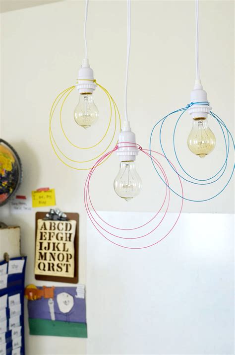 Halo Light Pendant DIY - A Beautiful Mess