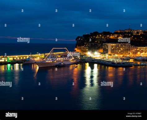 Port Hercule, Monaco Stock Photo - Alamy