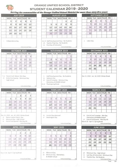 Temecula Unified School District Calendar 2022 - Schoolcalendars.net