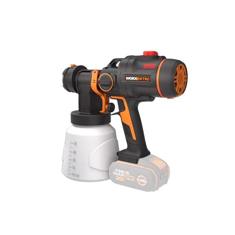 Worx V Nitro Hvlp Paint Sprayer Brushless Powershare Tool Only