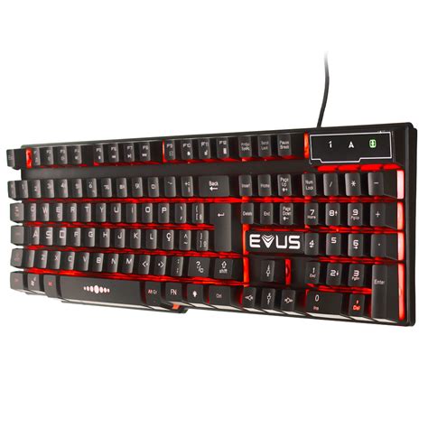 Teclado Gamer Evus TC 05 Thunder LED ABNT2