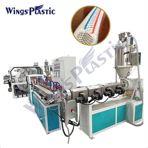 Plastic Soft Hose Tube Extrusion Making Machine PVC Garden Fiber