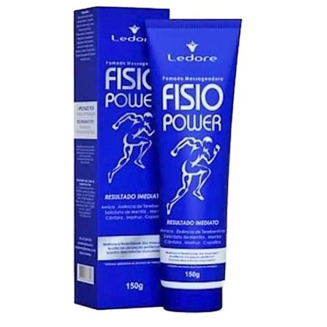 Kit Pomada Massageadora Fisiopower G Cada Submarino