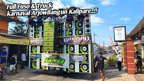 Full Fuso Truck Daftar Sound Karnaval Arjowilangun Kalipare 2023