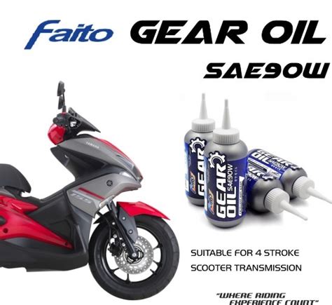 Faito Scooter Gear Oil Sae W Gl Ml Gearoil Motorcycles