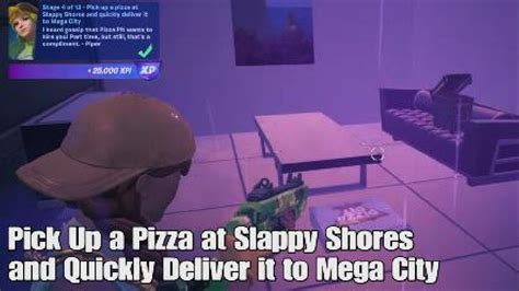 Pick Up A Pizza At Slappy Shores And Quickly Deliver It To Mega City