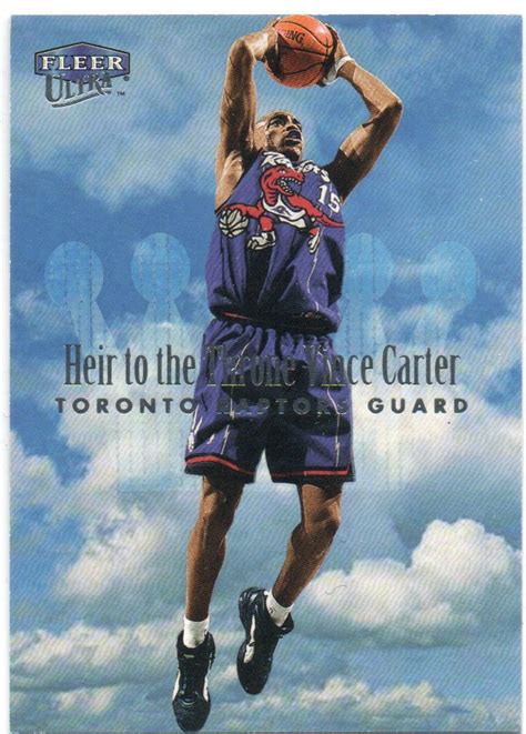 Yahoo オークション Vince Carter 1999 2000 Fleer Ultra Heir t